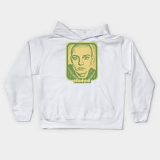 Sinéad O'Connor // Retro Styled Aesthetic Design Kids Hoodie